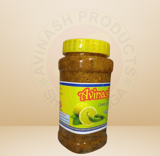 Lemon Green Chilli Pickle <br>(ನಿಂಬೆ ಹಸಿ ಮೆಣಸಿನಕಾಯಿ ಉಪ್ಪಿನಕಾಯಿ)