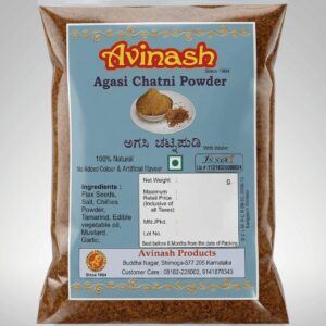 Agasi Chatni Powder<br> (ಅಗಸಿ ಚಟ್ನಿ ಪುಡಿ)